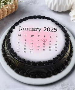 Heart Date Chocolate Cake