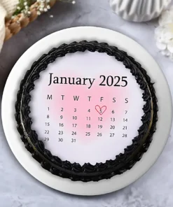 Heart Date Chocolate Cake