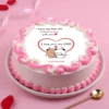 Adorable Love Message Cake