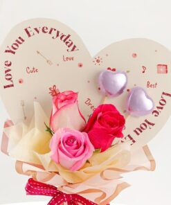 Everyday Love Rose & Treat Bouquet
