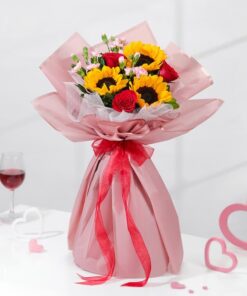 Radiant Love Floral Wrap