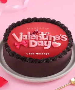 Rich Choco Valentine Cake