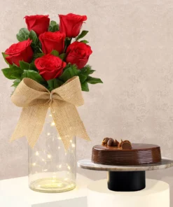 Royal Red Blooms & Truffle Delight